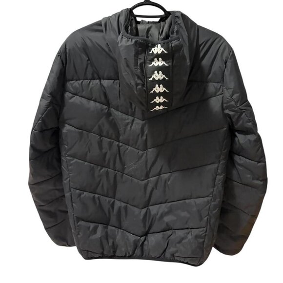 Kappa - Black Puffer jacket - Men’s Large 🖤✨ - Picture 5 of 7